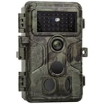 GardePro A3S Caméra de Chasse 64MP 1296P H.264 Vidéo, Vitesse de Dclenchement 0,1s et Angle de Dtection 120°, Jusqu' 30m Camera Chasse Infrarouge Vision Nocturne, No Glow 940nm IR LEDs, IP66