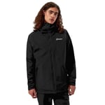 Berghaus Mens Deluge Pro 3.0 Insulated Jacket - Black/Black - XL