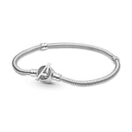 Pandora Moments Marvel The Avengers Logo Clasp Snake Chain rannekoru 19cm 590784C00-19