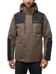 Jack Wolfskin Men's Jasper 3-in-1 JKT M Jacket, Cold Coffee, L