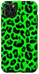 Coque pour iPhone 11 Pro Max Motif léopard vert