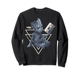 Marvel Groot Guardians of Galaxy 2 Tape Shape Sweatshirt