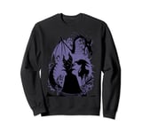 Disney Sleeping Beauty Maleficent Dragon Silhouette Sweatshirt