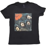 The Beatles Womens/Ladies Rubber Soul Album Cotton T-Shirt - S