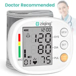 Digital Automatic Blood Pressure Monitor Wrist LCDHeart Rate BP Machine Cuff