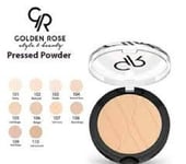 GOLDEN ROSE PRESSED POWDER poudre de teint SPF15 102 BEIGE NATUREL