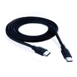 Tecnoware USB Type C Cable Compatible with Notebook, Ultrabook, MacBook Pro, Tab