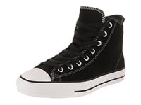 Converse Homme Skate CTAS Pro Hi Suede Chaussures de Fitness, Noir (Black/Black/White 001), 43 EU