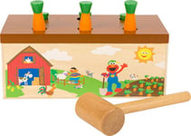 Small Foot- Sesame Street Banc à marteler en Bois, certifié 100% FSC, pour Les Enfants de 18 Mois et Plus Jouets, 10972, Multicolore, Petit