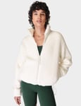 Canyon Fleece Zip Up - Lily White - S