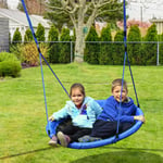 100cm Round Swing Kids Nest Swing Seat Children Garden Play for Indoor Outdoor