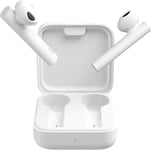 Rénové Mi True Wireless Earphones 2 Basic, Casque Sans Fil, Annulation De Bruit Avec Double Micro, Compatible Avec Ios Et Android, Blanc