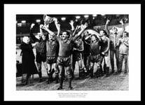 Aberdeen Framed European Cup Winners Cup Team Celebrations Photo