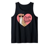 Cheetahs Are My Valentine Cute Cheetah Valentines Day Tank Top