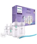 Avent Baby Milk Bottle Set Ultra-Soft Pacifier Bottle Brush AirFree Vent Philips