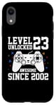 iPhone XR Level 23 Unlocked Awesome Since 2002 23rd Birthday Gaming Case