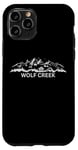 iPhone 11 Pro Wolf Creek Colorado Ski Resort Mountain Silhouette Case