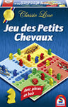 Schmidt - 88111 - Jeu de Plateau - Classic Line - Jeu de Petits Chevaux, 4 Joueurs