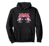 Love Valentines Day Accessories For Her And Him Funny Gnome Pullover Hoodie