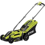 Ryobi 5133002343 Electric Lawnmower, 1300 W, 33 cm Cutting Width