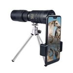 4K-teleskop 10-300 x 40 mm supertelezoom Monocular-Bla