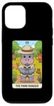 iPhone 12/12 Pro Baby Pgymy Hippo Tarot Card The Park Ranger Hippopotamus Case