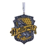 Nemesis Now Harry Potter Décoration à Suspendre avec Blason de Poufsouffle Jaune 8 cm