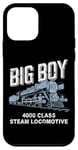 Coque pour iPhone 12 mini Big Boy 4000 Locomotive à vapeur Locomotive Train Lover Lover