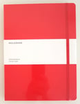 Moleskine Ruled Notebook Size 25x19cm Colour Red Hard Cover