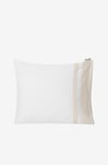 Lexington - Örngott Hotel Sateen Contrast Pillowcase - Vit