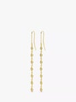 DPT Antwerp Diamond Eye Chandelier Drop Earrings, Gold