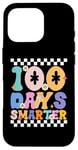 Coque pour iPhone 16 Pro 100 jours plus intelligents, joyeux 100e jour d'école, garçons et filles géniaux