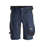 Snickers Workwear AllroundWork, arbetsshorts stretch - MARIN/SVART - 068