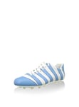Pantofola d'Oro Chaussures de Football à Crampons pour Homme, Blanc, Bleu Ciel, 46 EU