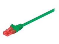 Goobay - Koblingskabel - Rj-45 (Hann) Til Rj-45 (Hann) - 20 M - Utp - Cat 6 - Rund - Grønn