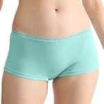 Sloggi Trosor 3P GO Crush Hipster Shorts Blå/Turkos bomull X-Small Dam