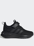 adidas Sportswear Kids Unisex Racer TR23 Trainers - Black, Black, Size 4 Older