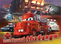 Clementoni-24707-Puzzle Enfant 2x20 pc-Cars Toon rescue squad mater/mater the greater