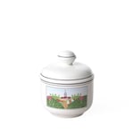 Villeroy & Boch Design Naif Sugar Bowl, 200 ml, Height: 11 cm, Premium Porcelain, Multicolour, Multicolor