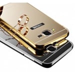 MobileWorld Samsung A5 2017 Elegant Stötdämpande Spegelskal Alumi® Rosa Guld