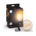 Philips Hue W Filament smart pære 7W E27 g93