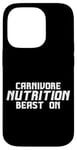 iPhone 14 Pro Carnivore Nutrition Beast On Protein Diet Strength Case