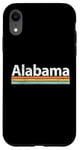 Coque pour iPhone XR Alabama - AL - Vintage / Worn Design - Classic