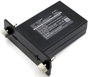 Kompatibelt med Teletec AK2 Transmitter FW43, 7.2V, 2000 mAh