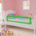 Barrière de Lit pour enfant - Barrière de protection de lit 150x42 cm Vert BV822620