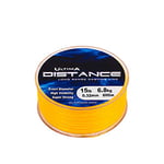 ultima Distance La Ligne Spécialisée pour Lancer-Bobine de 600m pour Hommes, Orange Feu, 0.35mm-15.0lb/6.8kg