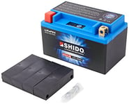 SHIDO LTX14-BS LION -S- Batterie Moto Lithium Ion