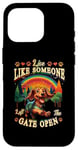 iPhone 16 Pro Live Like Someone Left Gate Open Dachshund Dog Pet Owner Case