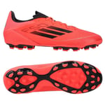 adidas F50 League 2G/3G AG Vivid Horizon - Turbo/Aurora Black/Sølv - Kunstgress (AG), størrelse 44