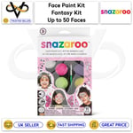 Snazaroo Children's Face Paint Make Up Kits Fantasy Kit Up to 50 Faces